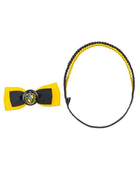 Diadema y Lazo Hufflepuff - Harry Potter