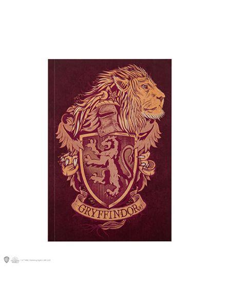 Cuaderno escudo Gryffindor - Harry Potter