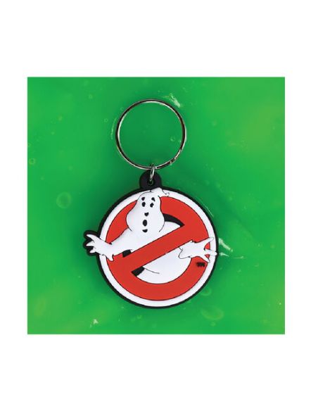 Llavero caucho Ghostbusters Logo - Los Cazafantasmas