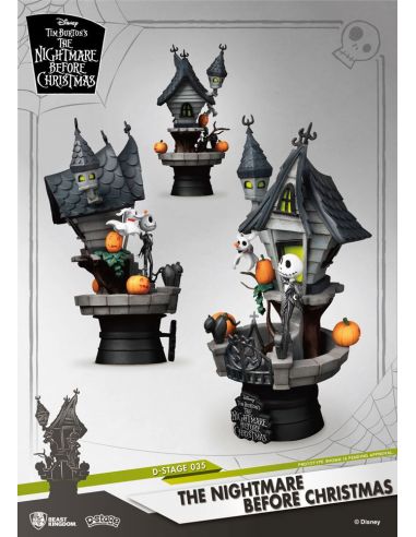 Diorama Pesadilla antes de Navidad - Disney