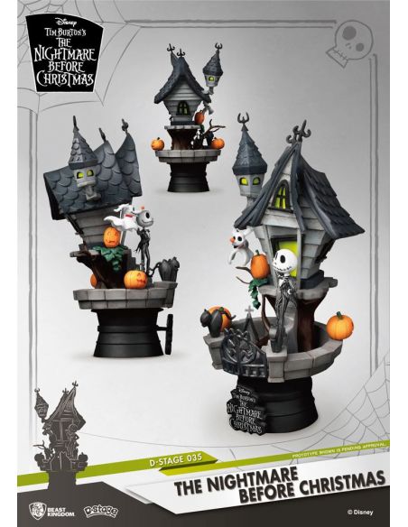 Diorama Pesadilla antes de Navidad - Disney