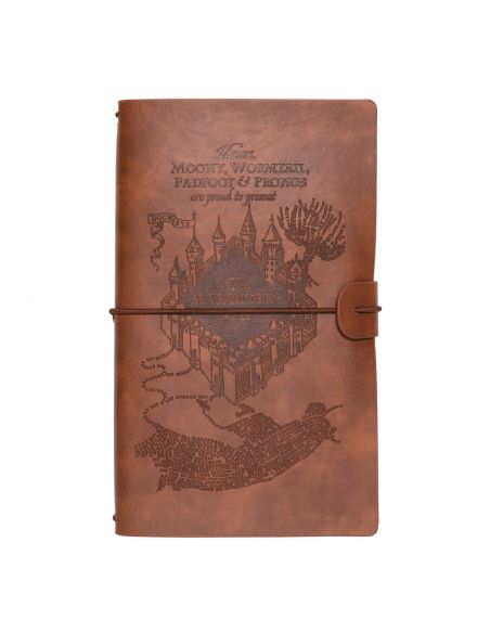 Cuaderno de viaje Mapa del Merodeador - Harry Potter