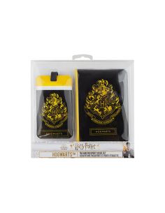 Porta pasaporte y Etiqueta para equipaje Hogwarts - Harry Potter 2