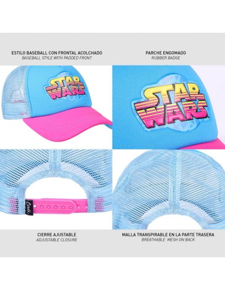 Gorra baseball Star Wars celeste - Star Wars