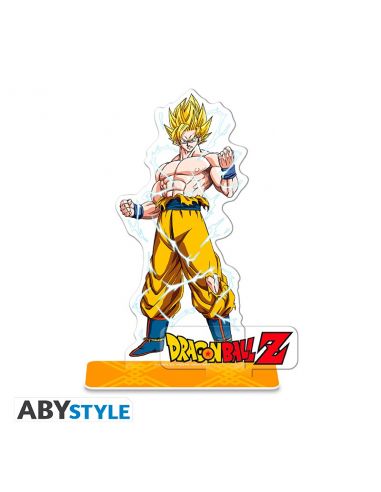 Figura acrílico Son Goku Super Saiyan - Dragon Ball