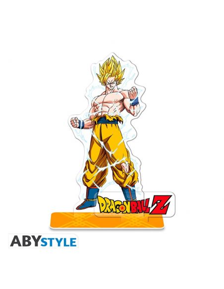 Figura acrílico Son Goku Super Saiyan - Dragon Ball