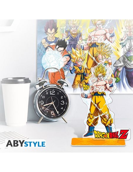 Figura acrílico Son Goku Super Saiyan - Dragon Ball