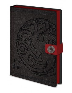 Libreta Premium A5 Targaryen - Juego de Tronos