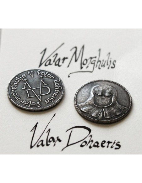 Moneda Hombre sin Rostro - Juego de Tronos