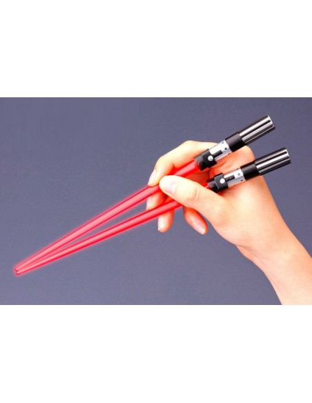 Palillos sable láser Darth Vader con luz - Star Wars