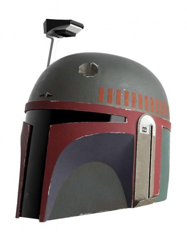 Réplica electrónica Casco Boba Fett 1:1 (Re-Armored) - Black Series - Star Wars