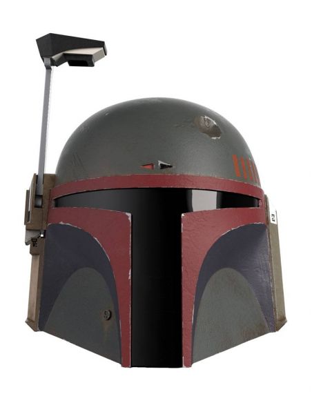 Réplica electrónica Casco Boba Fett 1:1 (Re-Armored) - Black Series - Star Wars