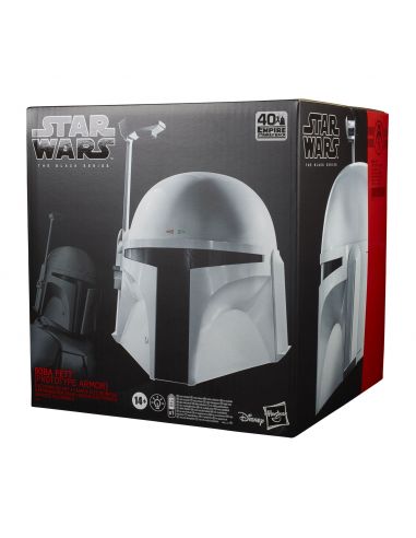 Casco Electrónico Boba Fett (Prototype Armor) - Black Series - Star Wars