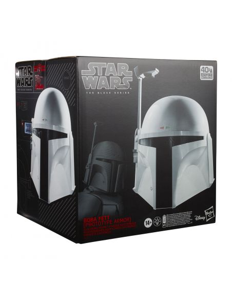 Casco Electrónico Boba Fett (Prototype Armor) - Black Series - Star Wars