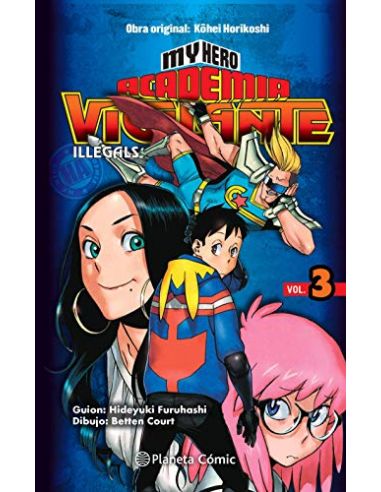 MY HERO ACADEMIA VIGILANTE ILLEGALS Nº03