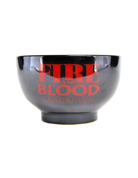 Bol casa Targaryen - Juego de Tronos
