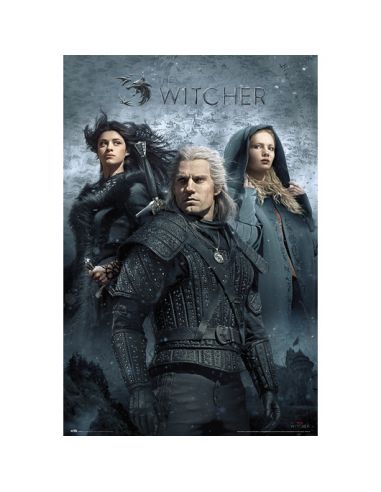 Póster The Witcher personajes