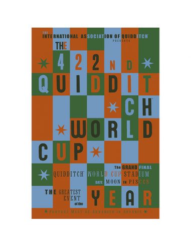 Póster Quidditch World Cup - Harry Potter