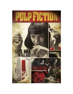 Póster Mrs. Mia - Pulp Fiction
