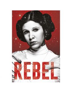 Póster Leia Rebel - Star Wars