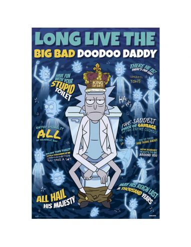 Póster Doodoo Daddy - Rick & Morty