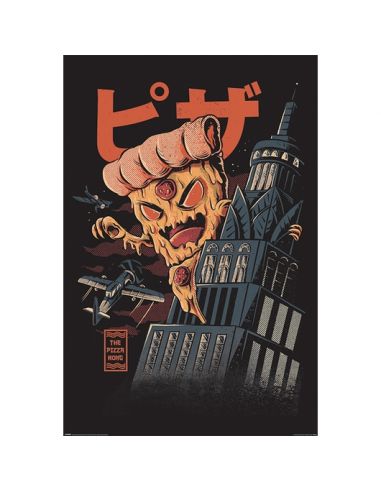 Póster Ilustrata Pizza Kong