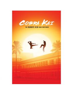 Póster Cobra Kai - The Karate Kid saga Continues