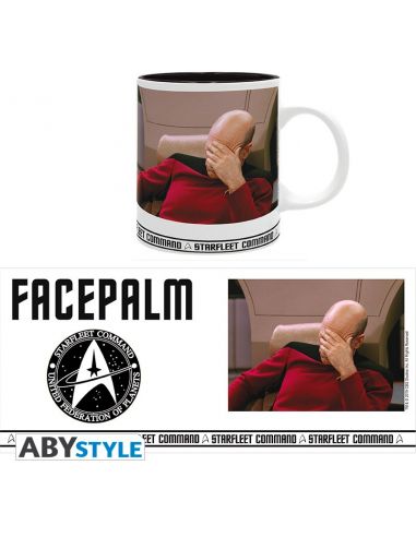 Taza Facepalm - Star Trek
