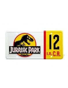 Replica matrícula Jurassic Park