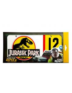 Replica matrícula Jurassic Park 2
