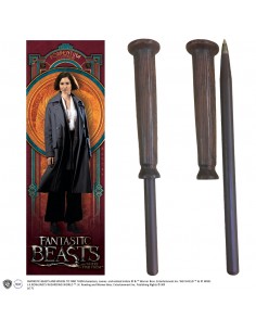 Bolígrafo Varita de Tina Goldstein y Punto de Libro - Animales Fantásticos