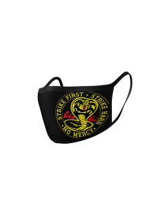 Pack de 2 Mascarillas reutilizables Cobra Kai