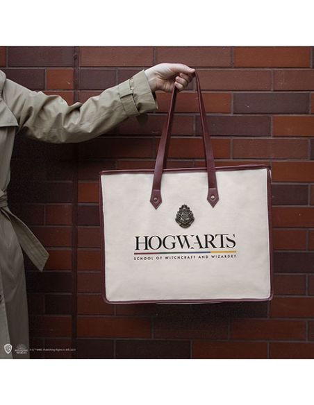 Bolso Hogwarts crema - Harry Potter