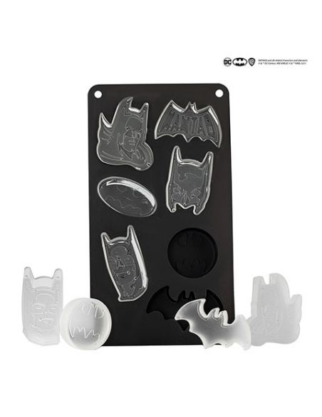Molde de chocolates / Cubitos Batman - DC Comics