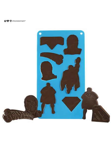 Molde de chocolates / Cubitos Superman - DC Comics