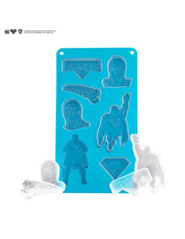 Molde de chocolates / Cubitos Superman - DC Comics