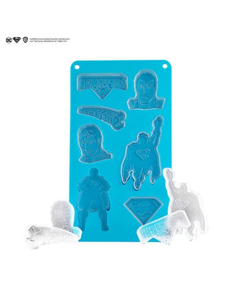 Molde de chocolates / Cubitos Superman - DC Comics