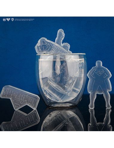 Molde de chocolates / Cubitos Superman - DC Comics