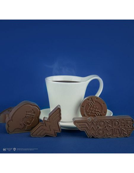Molde de chocolates / Cubitos Wonder Woman - DC Comics