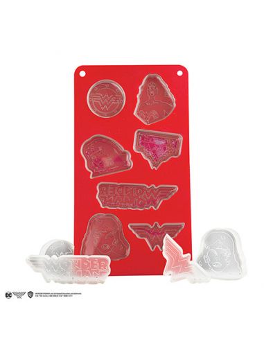 Molde de chocolates / Cubitos Wonder Woman - DC Comics