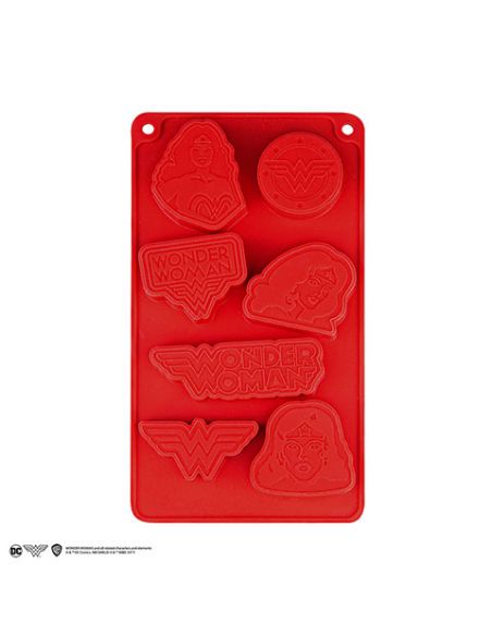 Molde de chocolates / Cubitos Wonder Woman - DC Comics
