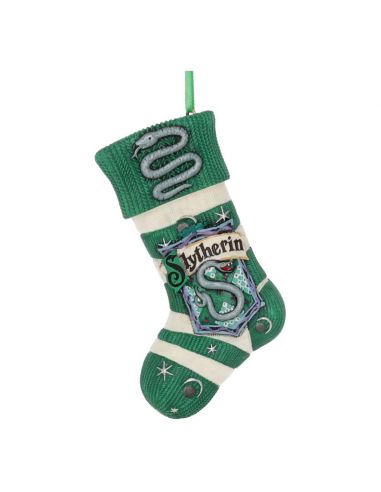 Decoración navidad Calcetín Slytherin - Harry Potter