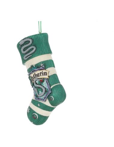 Decoración navidad Calcetín Slytherin - Harry Potter