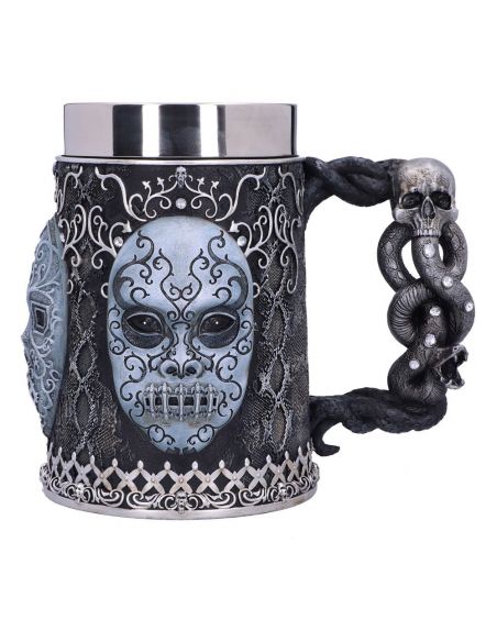 Jarra de cerveza Mortífagos y Marca Tenebrosa - Harry Potter