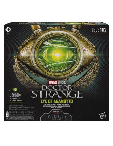 Réplica 1:1 Ojo de Agamotto - Doctor Strange - Marvel Legends