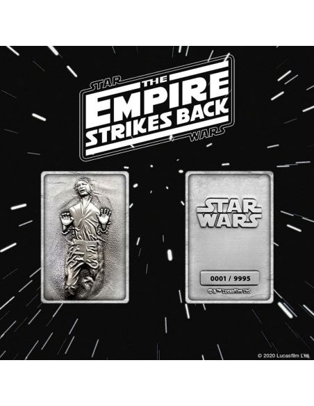Lingote Han Solo en Carbonita - Edición Limitada - Star Wars
