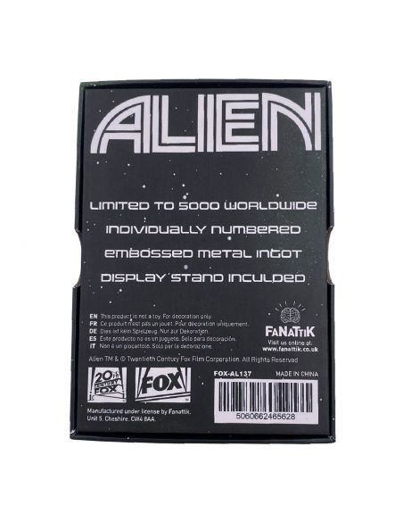Lingote Alien Edición Limitada