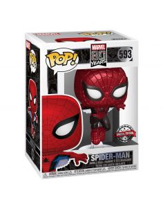 FUNKO POP! Spider-Man (First Appearance) (Metallic) 593 - Marvel 2