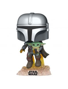 FUNKO POP! Mando y Baby Yoda Jet Pack 402 - The Mandalorian