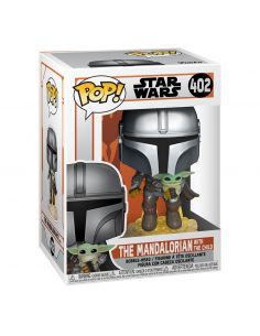 FUNKO POP! Mando y Baby Yoda Jet Pack 402 - The Mandalorian 2